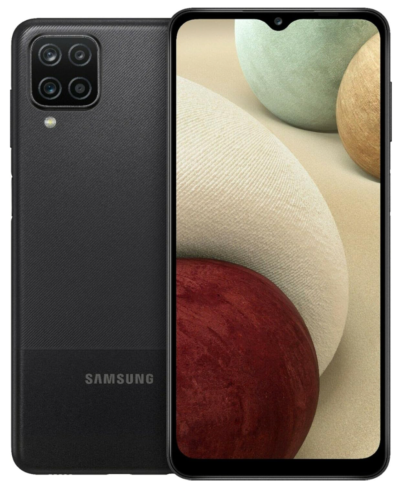 Samsung Galaxy A12 128GB 6.5" Display Unlocked - Black (Renewed)
