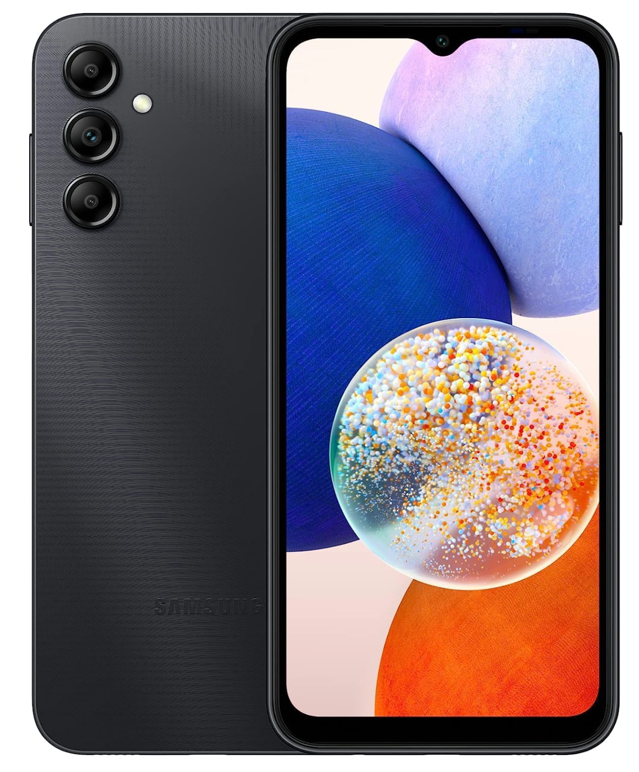 Samsung Galaxy A14 5G Unlocked 64GB 6.6" Android Smartphone Black (Renewed)