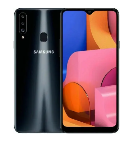 Samsung Galaxy A20s Dual Sim 3GB RAM 128GB Unlocked Android Phone - Blue Black (Renewed)