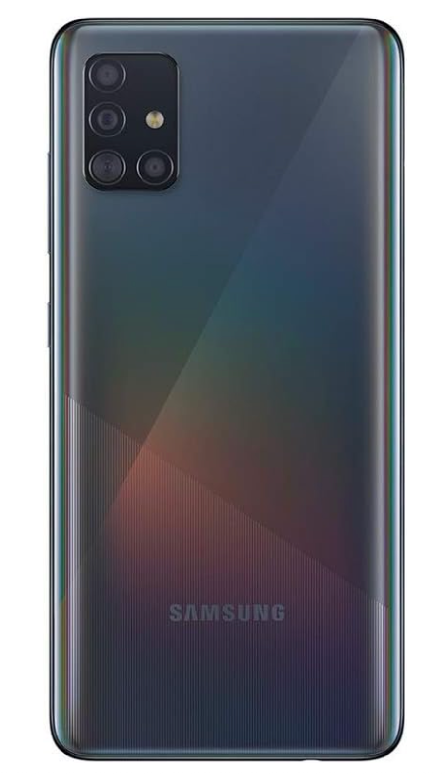 Samsung Galaxy A51 (SM-A515F/DS) Dual SIM 128GB,4GB RAM GSM Factory Unlocked (Black, Renewed)