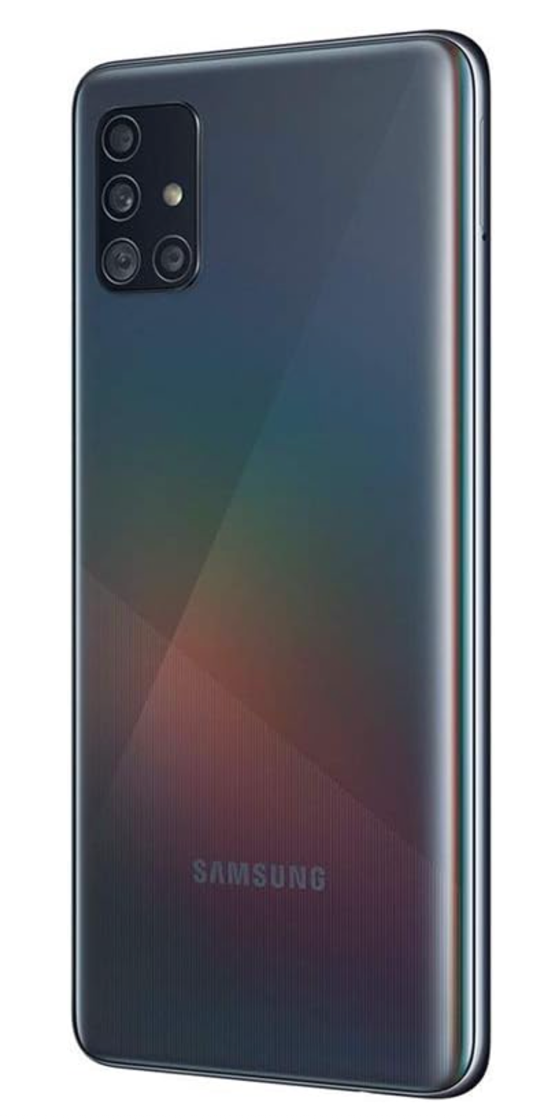 Samsung Galaxy A51 (SM-A515F/DS) Dual SIM 128GB,4GB RAM GSM Factory Unlocked (Black, Renewed)