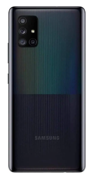 Samsung Galaxy A71 (5G) 128GB 6.7" Display Quad Camera 64MP - Black (Renewed)