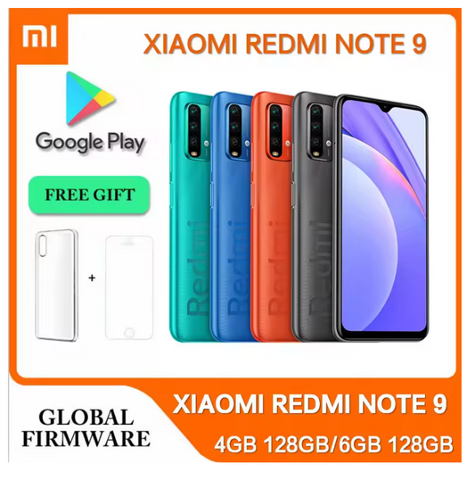 Redmi Note 9 Pro Black 64GB 4GB RAM 4G 6.67" Display Camera (Renewed)