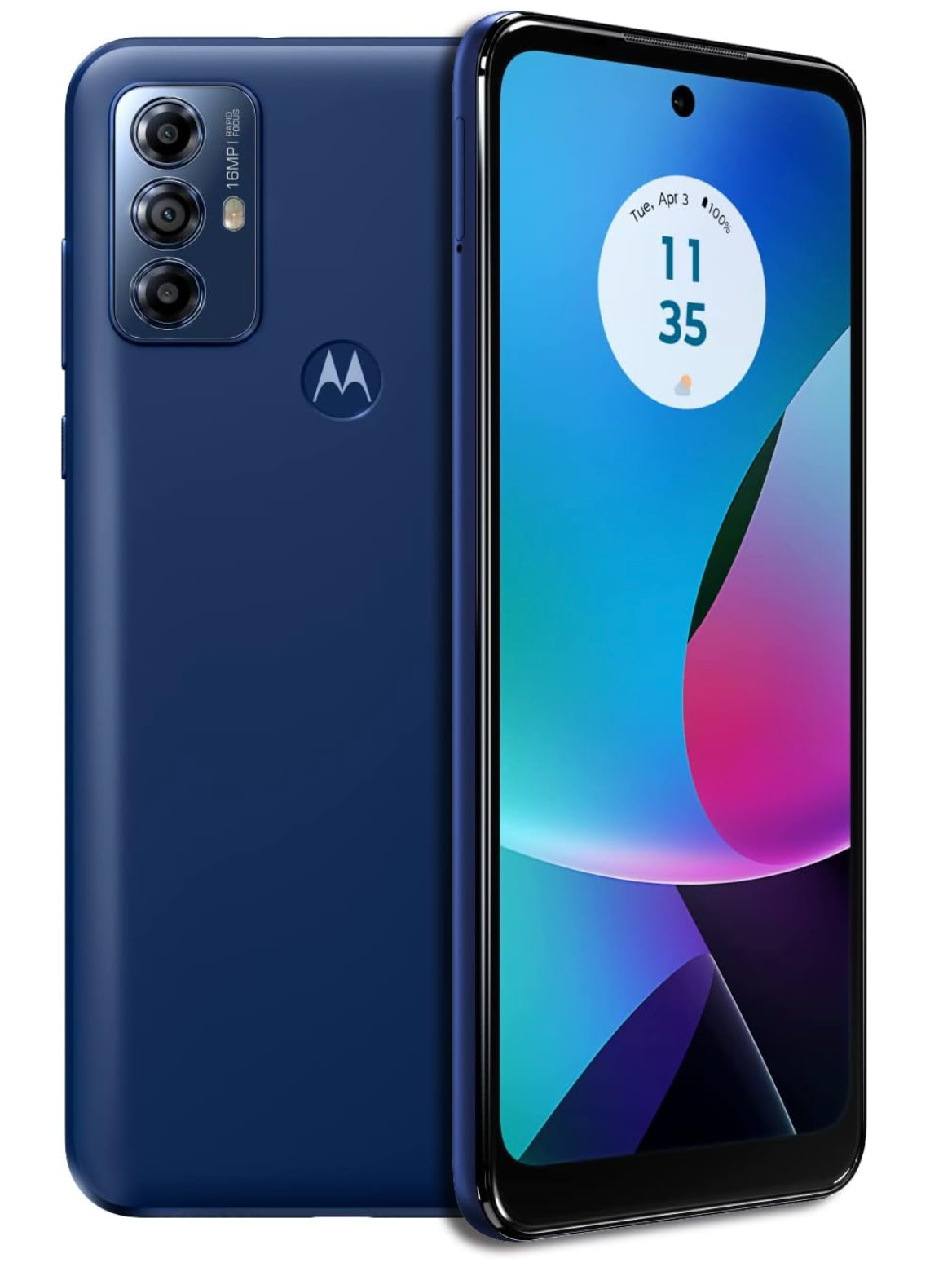 Motorola Moto G Play 2023 (3/32GB), 6.5" Display, 3-Day Battery, LTE 4G Unlocked - Navy Blue