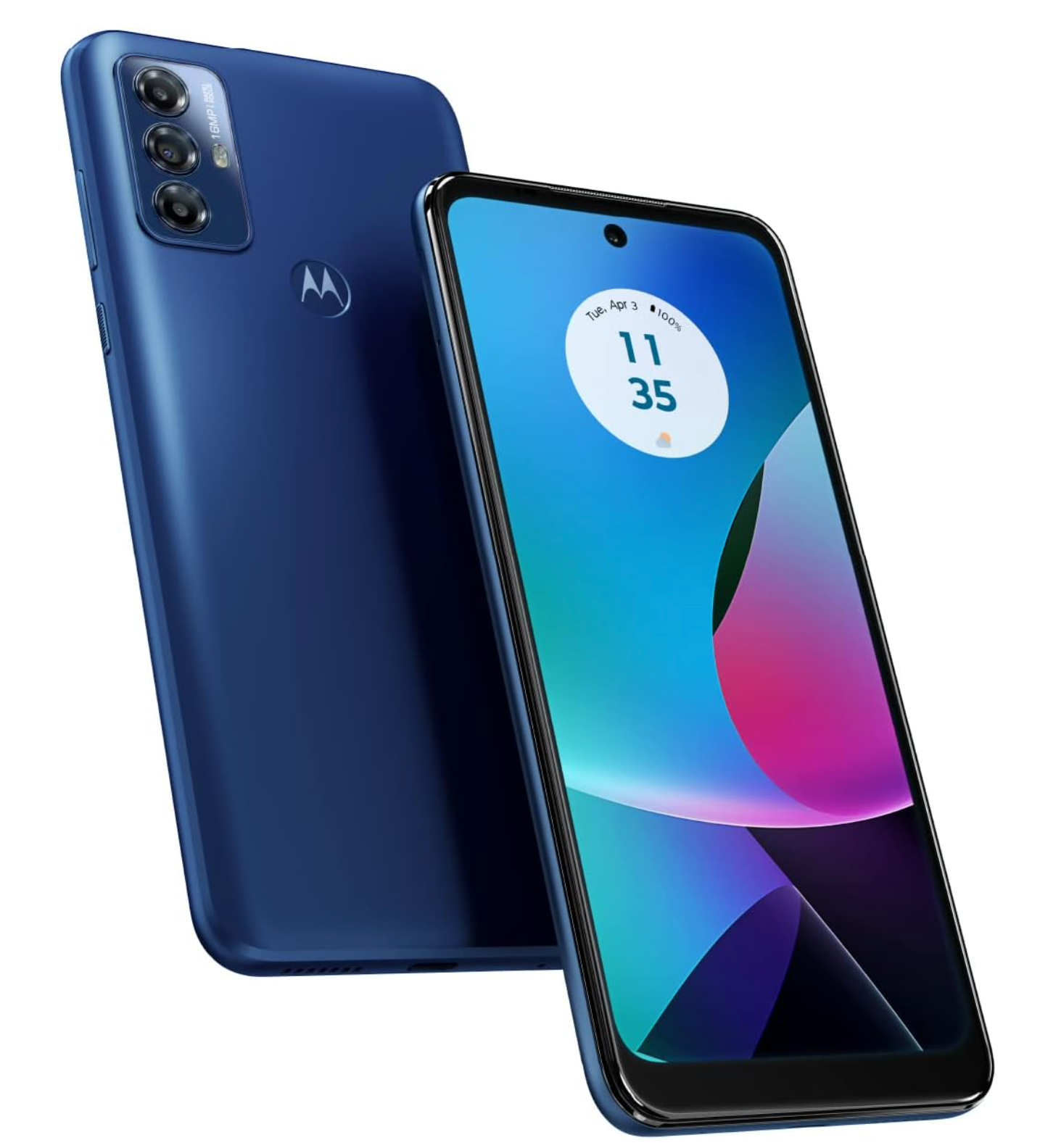 Motorola Moto G Play 2023 (3/32GB), 6.5" Display, 3-Day Battery, LTE 4G Unlocked - Navy Blue