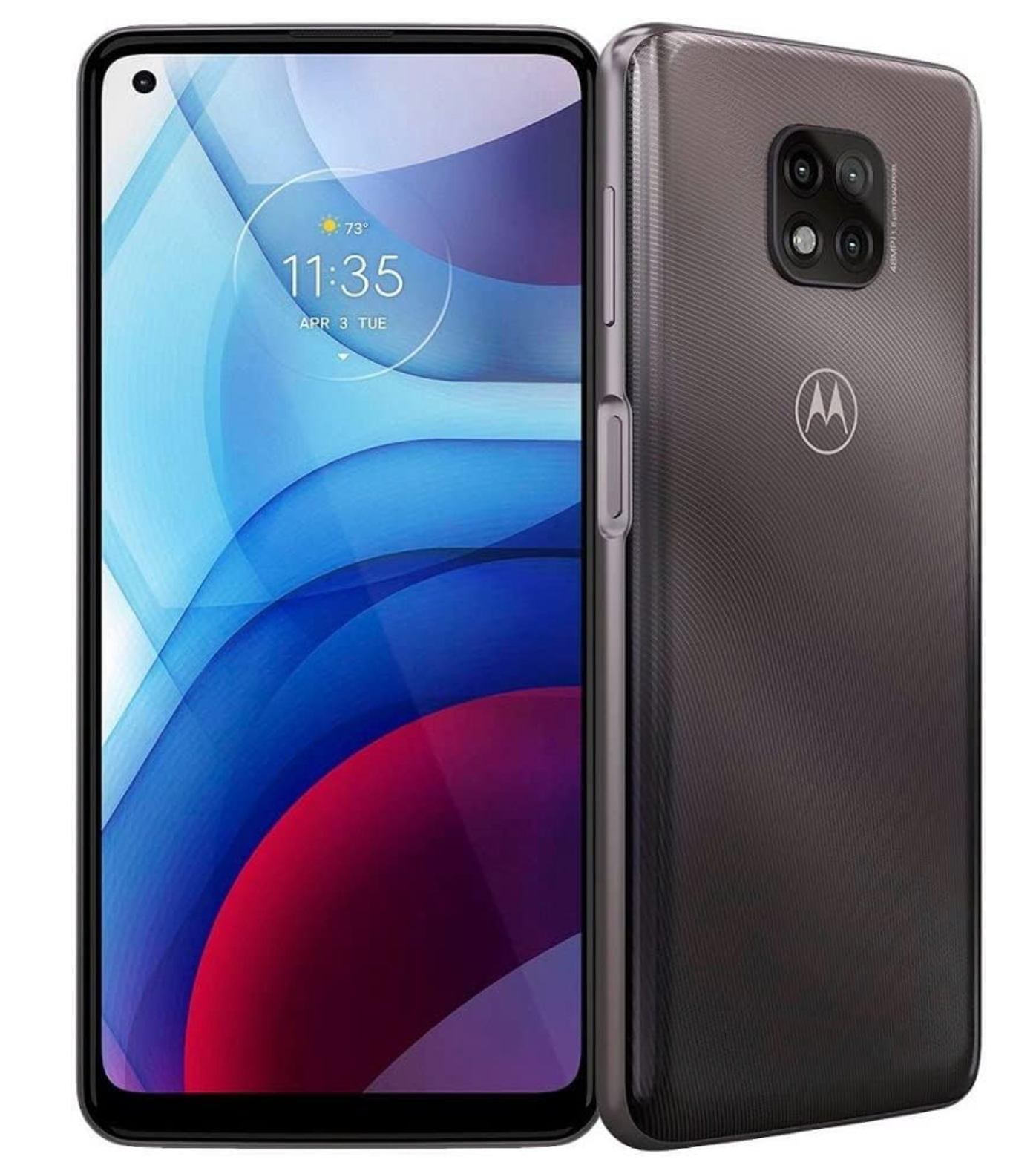 motorola Motorola Moto G Power (2021) Flash Gray 64GB, Fully Unlocked (Renewed)