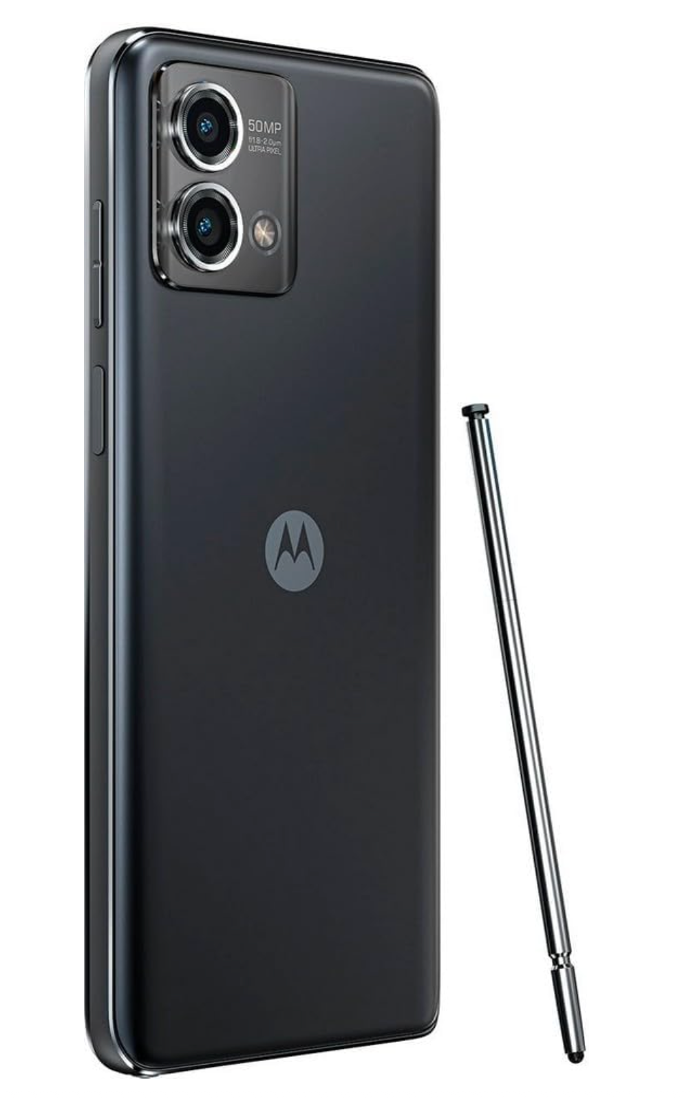 Motorola Moto G Stylus 5G 2023 (128GB, 6GB) 6.5" HD+, 50MP Dual Camera, Unlocked Android 13 - Black (Renewed)