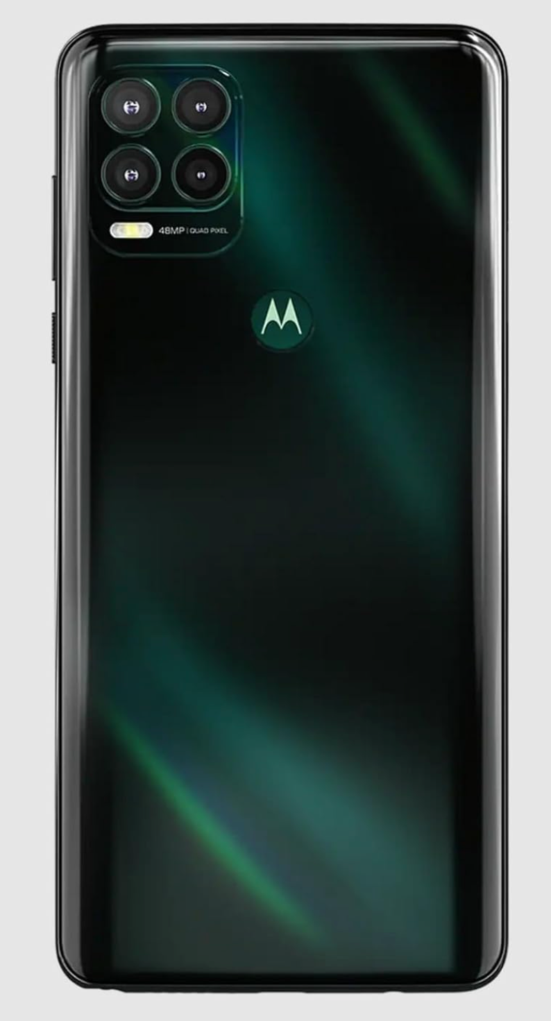 Motorola Moto G Stylus 5G | 2021 Unlocked | 4/128GB | 48MP Camera | Cosmic Emerald (Renewed)