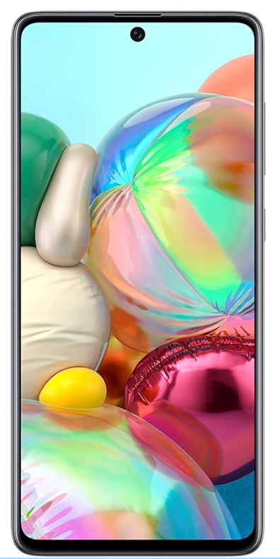 Samsung A71 (5G) 128GB 6.7" Display Quad Camera 64MP - Black (Renewed)