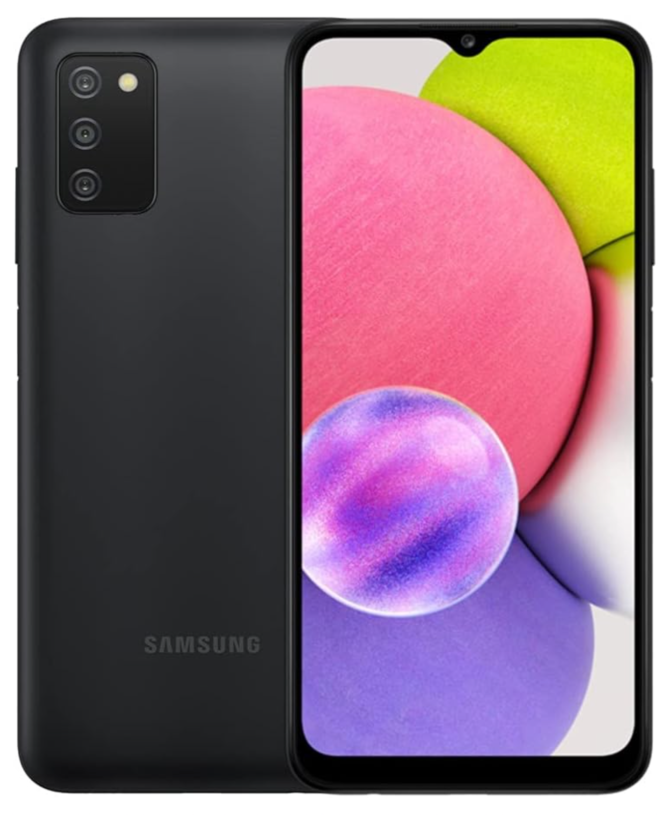 Samsung Galaxy A03S 64GB 4G Unlocked - Black (Renewed)
