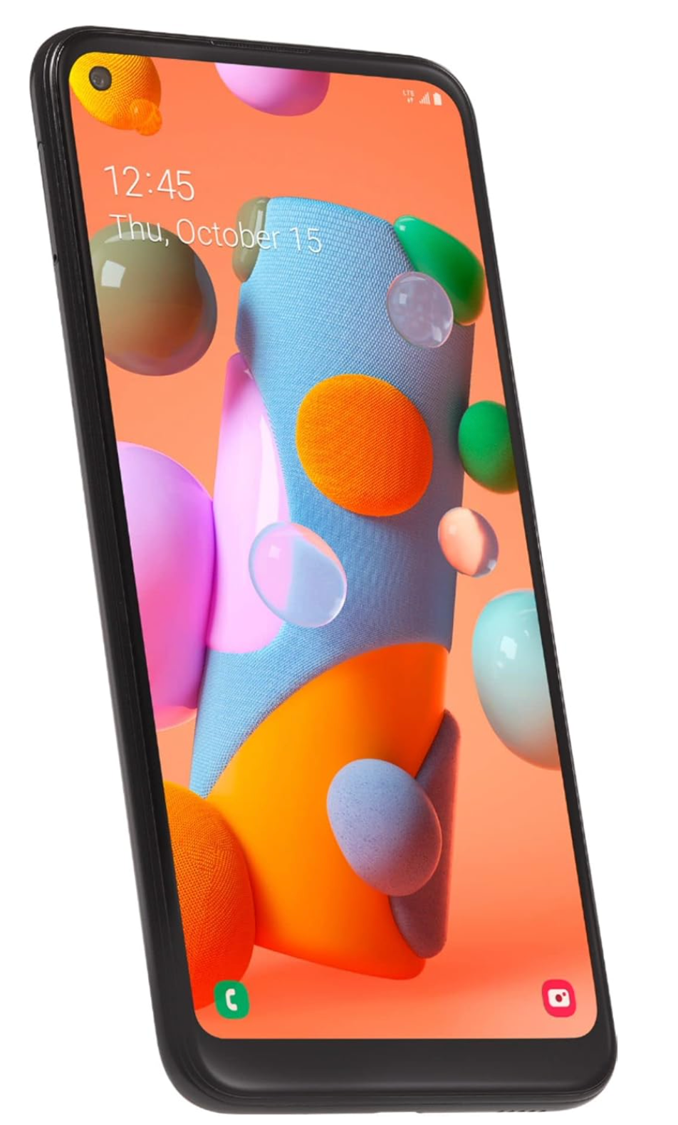 Samsung Galaxy A11 32GB (Canadian Model) A115W 6.4" Display Triple Camera Unlocked Phone - Black (Renewed)